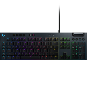 Logitech G815 Clicky, SWE, black - Mechanical Keyboard 920-009092