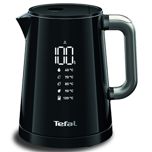 Tefal Smart & Light, variable thermostat, 1 L, black - Kettle KO8548