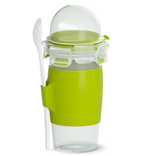 Tefal Masterseal to Go, 0.45 L, clear/green - Yoghurt mug