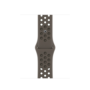 Vahetusrihm Apple Watch 41mm Midnight Olive Gray/Cargo Khaki Nike Sport Band - Regular ML873ZM/A
