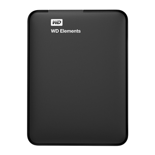 Western Digital Elements Portable, 5 TB, must - Väline kõvaketas