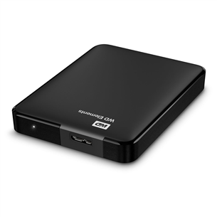 Western Digital Elements Portable, 5 TB, must - Väline kõvaketas