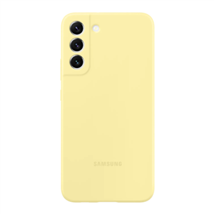 Samsung Galaxy S22+ Silicone Cover, kollane - Nutitelefoni ümbris EF-PS906TYEGWW