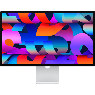 Apple Studio Display,  27", 5K, LED IPS, nano-texture glass, tilt adjustable stand, silver - Monitor MMYW3Z/A