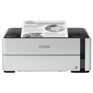 Epson EcoTank M1180 Mono, WiFi, LAN, duplex, white - Inkjet Printer C11CG94403