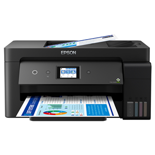 Epson EcoTank L14150, A3, WiFi, LAN, dupleks,  must - Multifunktsionaalne värvi-tindiprinter C11CH96402