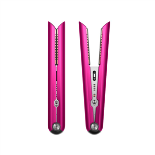 Dyson Corrale, 165-210 °C, fuchsia - Cordless hair straightener