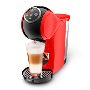 Delonghi Nescafe Dolce Gusto Genio S Plus, red - Capsule coffee machine EDG315R