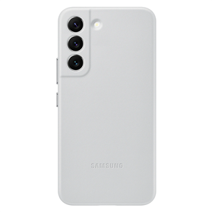 Samsung Galaxy S22 Leather Cover, nahk, hall - Nutitelefoni ümbris EF-VS901LJEGWW