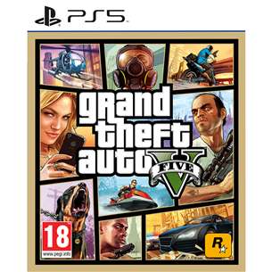 Grand Theft Auto V (Playstation 5 mäng) 5026555431842