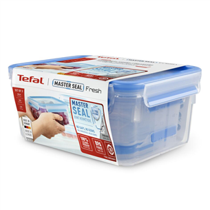 Säilituskarpide komplekt Tefal Masterseal (2,3 L + 1 L + 0,55 L)