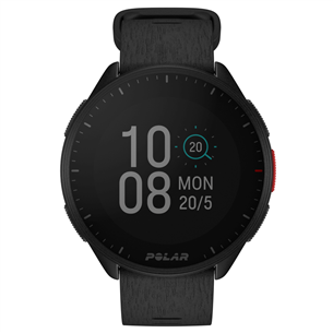 Polar Pacer, GPS, must - Spordikell PACER-BLACK