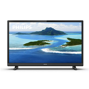 Philips, 24'', HD, LED LCD, jalad äärtes, must - Teler 24PHS5507/12