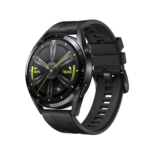 Huawei Watch GT 3 Active, 46 mm, must teras - Nutikell 55028445