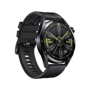 Huawei Watch GT 3 Smartwatch - 1.43 AMOLED Display, 14-Day Battery Life,  All-Day SpO2 Monitoring, 5 ATM Water Resistant, GPS, AI Running Coach
