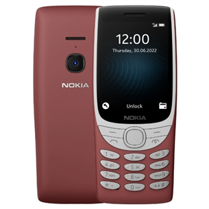 Nokia 8210 4G, punane - Mobiiltelefon 16LIBR01A01