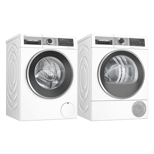 Bosch, 9 kg + 8 kg - Washing Machine + Clothes Dryer