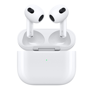 Apple AirPods 3 with Lightning Charging Case, valge - Täisjuhtmevabad kõrvaklapid MPNY3ZM/A