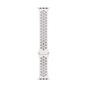 Apple Watch 45mm, Nike Sport Band, white - Replacement band