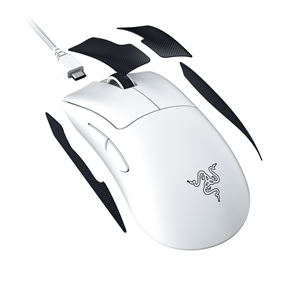 Razer DeathAdder V3 Pro, white - Wireless Optical Mouse