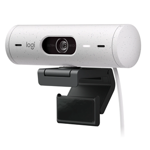 Logitech Brio 500, FHD, valge - Veebikaamera 960-001428