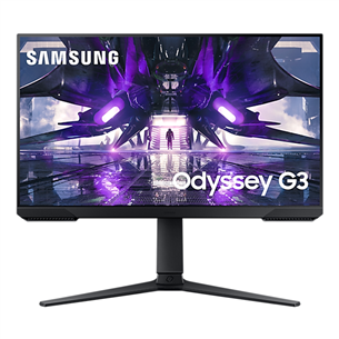 Samsung Odyssey G3, 24'', FHD, LED VA, 165 Гц, черный - Монитор LS24AG320NUXEN