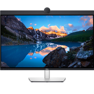 Dell UltraSharp U3223QZ, 32'', Ultra HD, LED IPS, USB-C, серебристый - Монитор U3223QZ