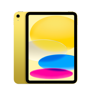 Apple iPad 10,9" (2022), 256 GB, WiFi, kollane - Tahvelarvuti MPQA3HC/A