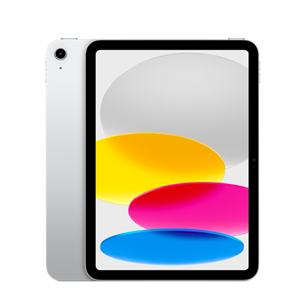 Apple iPad 10,9" (2022), 64 GB, WiFi + LTE, hõbedane - Tahvelarvuti MQ6J3HC/A