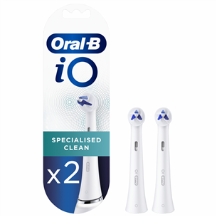 Braun Oral-B iO Specialised Clean White, 2 pcs, white - Extra brushes IOTG-2WHITE