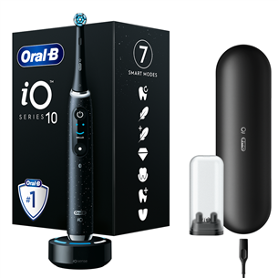 Braun Oral-B iO 10, black - Electric toothbrush IO10BLACK