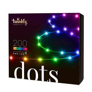 Twinkly Dots, 200 LED, IP20, 10 m, valge - Nutikas valgusriba TWD200STP-BEU