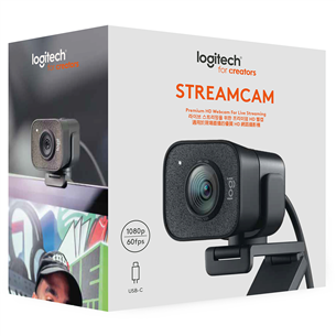 Logitech StreamCam Plus, HD 1080p Streaming Camera