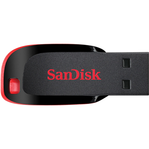 SanDisk Cruzer Blade, USB-A, 64 GB, must - Mälupulk SDCZ50-064G-B35