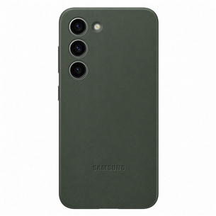Samsung Leather Cover, Galaxy S23, roheline - Nahast ümbris EF-VS911LGEGWW