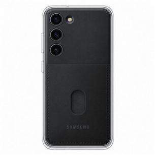 Samsung Frame cover, Galaxy S23, must - Nutitelefoni ümbris EF-MS911CBEGWW
