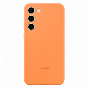 Samsung Silicone Cover, Galaxy S23+, oranž - Ümbris EF-PS916TOEGWW