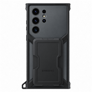 Samsung Rugged Gadget Case, Galaxy S23 Ultra, titan - Smartphone case EF-RS918CBEGWW
