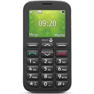 Doro 1380, black - Cellular phone