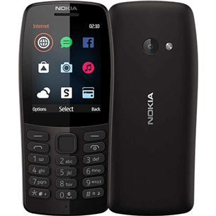 Nokia 210, black - Mobile phone 16OTRB01A05