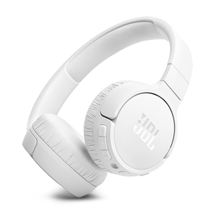JBL Tune 670NC, adaptiivne mürasummutus, valge - Kõrvapealsed juhtmevabad kõrvaklapid JBLT670NCWHT