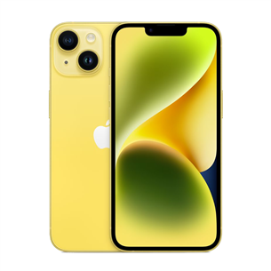 Apple iPhone 14, 128 GB, kollane - Nutitelefon MR3X3PX/A