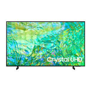 Samsung Crystal CU8000, 43'', Ultra HD, LED LCD, jalad äärtes, must - Teler UE43CU8072UXXH