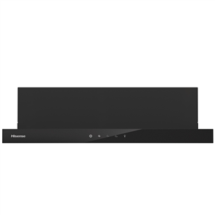 Hisense, width 60 cm, 450 m³/h, black - Built-in cooker hood