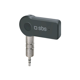SBS Wireless receiver, 3,5 mm, Bluetooth, must - Juhtmevaba vastuvõtja TECARBTRECEIVERK