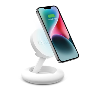 SBS, 10 W, MagSafe, foldable, white - Wireless charger TEWIRMAGSTAND10W