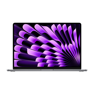 Apple MacBook Air 15" (2023), M2 8C/10C, 8 GB, 256 GB, ENG, kosmosehall - Sülearvuti MQKP3ZE/A