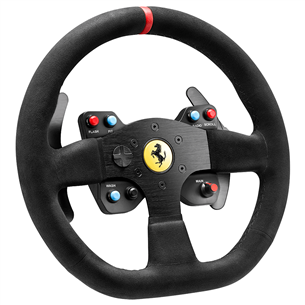 Thrustmaster 599XX EVO 30 Wheel Add-On Alcantara Edition, black - Sim wheel add-on