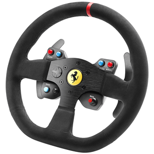 Thrustmaster 599XX EVO 30 Wheel Add-On Alcantara Edition, black - Sim wheel add-on