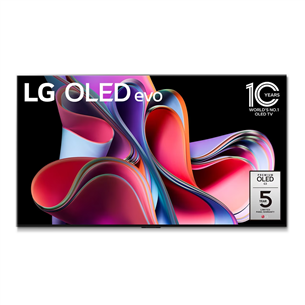 LG evo G3, 77", OLED, Ultra HD, серый - Телевизор OLED77G33LA.AEU